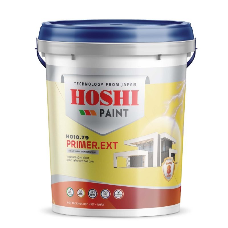 HOSHI - PRIMER.EXT: Sơn Lót Kháng Kiềm Ngoại Thất HO10.79 22KG