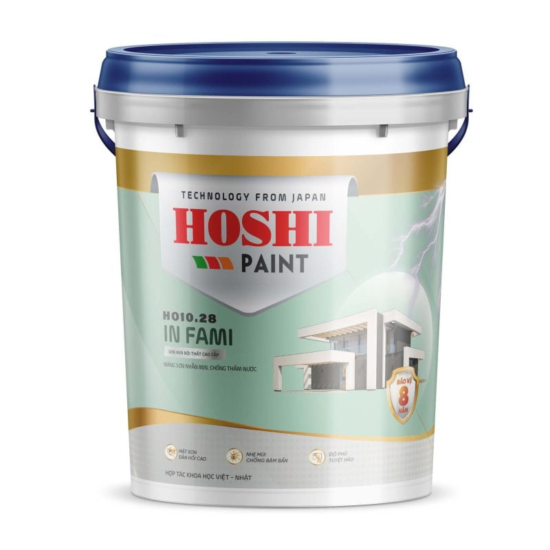 HOSHI - IN FAMI: Sơn Mịn Nội Thất Cao Cấp HO10.28 23KG