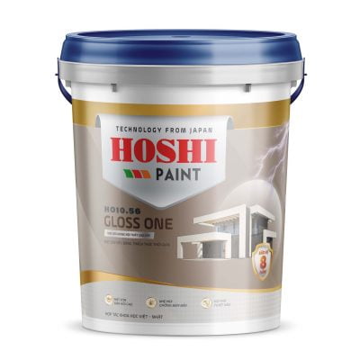 HOSHI - GLOSS ONE: Sơn Siêu Bóng Nội Thất Cao Cấp HO10.56 20KG