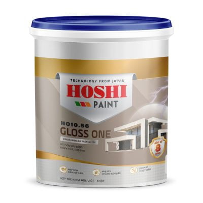 HOSHI - GLOSS ONE: Sơn Siêu Bóng Nội Thất Cao Cấp HO10.56 1KG