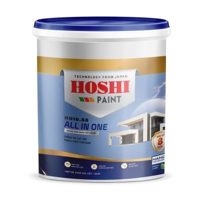 HOSHI - ALL IN ONE: Sơn Siêu Bóng Ngoại Thất Cao Cấp HO10.58 1KG