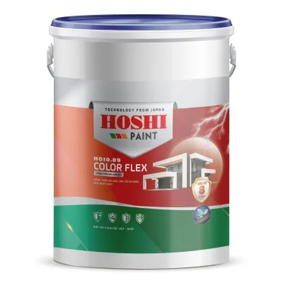 HOSHI - COLOR FLEX: Sơn Chống Thấm Màu Hiệu Quả HO10.89 5KG